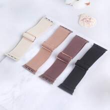 4pcs 18mm Universal Quick Release Elastic Nylon Strap Wristband Compatible With Garmin Venu 4 41mm/Venu 3S 2S/Forerunner 255S 265S Band For Woman Man,Soft Sport Stretchy Band Compatible With Huawei Watch GT6 5 4 41mm/GT6 Pro 46mm/GT5 Pro 46mm,Compatible With Fossil GEN6 42mm/Women's Sport,18mm Watch Band For Woman Man