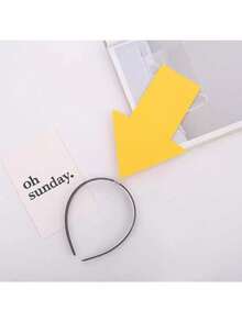1pc Cute Creative Funny Anti-Lost Arrow Headband, Concert Hair Accessory - Multicolor - View 8