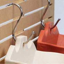  Door Top Hooks, Cabinet Door Hanger, Metal Hangers, Sturdy Bathroom Door Towel Hook, Unmarked Nail Free, Wardrobe Hook, Bathroom Shelf, Door Storage, Bathroom Hook,Clothes, Bags, Bags, Hats Storage ,Hanging Clothes Coats Organizer,Used For Kitchen Wardrobes, Cabinets, Offices, Bathrooms, Bedrooms, Cabinet Doors ﻿ ﻿ - Random Color - View 10