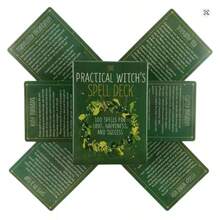 100PCS Practical Witch's Spell Oracle Tarot Cards Deck English Tarot Board Games Divination Fate Home Family Entertainment Games - SB52 - View 2