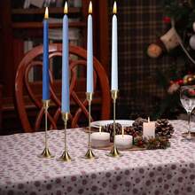 10 Inch Gradient Taper Candles,Set Of 4 Tapered Candle, Tall Candlesticks,Conical Stick Candles,Less,For Home Dinner, Party, Wedding, Halloween, Christmas (Blue Series, 10inch){Inchcolor_nameinch:InchBlueseriesinch,Inchsize_nameinch:Inch10inchinch} - 藍調系列 - 查看 6