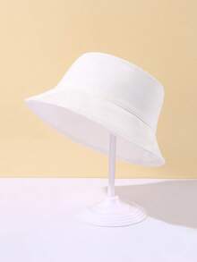 1顶婴儿/幼儿女童UPF 50+宽檐遮阳帽，适合户外玩耍和游泳池使用 - 彩色 - 查看 16