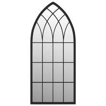vidaXL Spiegel Schwarz 70x30 Cm Eisen Für Den Innenbereich - Black - View 2