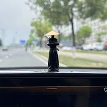 汽车人物雕塑仪表盘摆件游侠人物雕塑防水娃娃屋雕像办公桌装饰汽车用品 - 彩色 - 查看 5