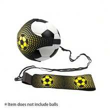 1 buah Tali Latihan Sepak Bola/Bola Voli/Rugby Warna Kuning, - Bola Sepak Tahan Lama untuk Remaja dan Dewasa, Desain Genggam Portabel, Cocok untuk Latihan Sendiri, Meningkatkan Kontrol dan Akurasi Bola, Alat Bantu Latihan Menendang - MultiWarna - View 6