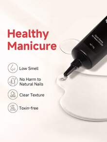 2pccs/1pc Super Strong Nail Glue 15g For Press On Nails - Quick Drying, Semi Solid, Long Lasting, No UV Light Needed