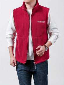 Men Vests - الأحمر - مشاهدة 7