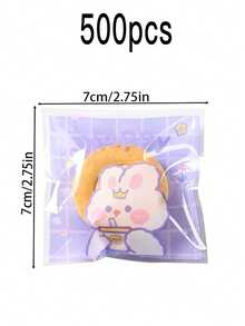 Cookie Bags, Mooncakes, Pastries, Candies, Snowflake Pastry Packaging Bags, Frosted Dot Self-Adhesive Bags, Self-Sealing Bags For Baking Packaging - Multicolor - View 12