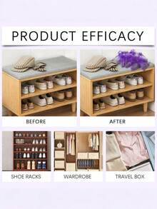 Lavender Fragrance Sachet, Natural Fresh Long-Lasting Floral Scent For Wardrobe, Shoe Cabinet, Home, Portable Fragrance Bag - Multicolor - View 4