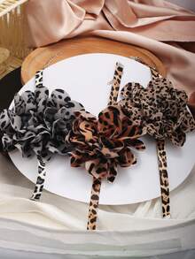 1pc Women Fashion Simple Versatile Leopard Print Choker Necklace, Stylish For Everyday, Evening Party - Leopard Print Necklace - View 10