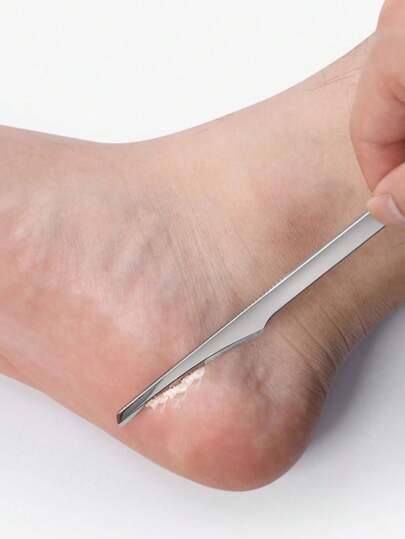 1 Set Foot Care Tools, Double-Sided Foot File, Toe Nail Clipper, Foot Callus Remover Kit - Random Style/Color