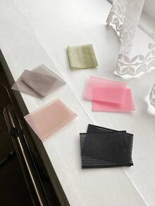 10pcs Self-Adhesive Hair Styling Stickers, Painless Magic Tape Hair Accessories - Multicolor - View 8