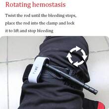 1pc 65cm/75cm/95cm Outdoor Rescue Emergency Tourniquet With Twist Closure, One-Handed Operation, Alloy Buckle - Multicolor - View 6