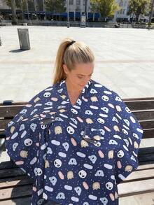 1 Stück Sonnenschutz für Kindersitz: Dient sowohl als Regenschutz für den Babysitz als auch als weiche Fleece-Decke. Das weiche Fleecematerial ist warm und wasserdicht. Es hat ein Sichtfenster und kann als Sitzauflage verwendet werden. Geeignet für Babys/Kleinkinder. Auch praktisch für Mütter zum Stillen zu verwenden.