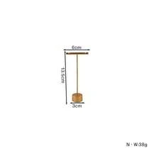 1 Stylish Solid Wood Diagonal Display Stand - Fabric Bracket For Collarbone Chain Jewelry - Window Jewelry Array Display Prop For Decoration