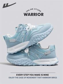 Warrior Gym Shoes For Women Autumn And Winter Comfortable Modest Style Casual Yet Sleek Sneakers Applicable Throughout The Year Wear-Resisting All-Day Wear Training Sneakers Running Shoes - Light Blue - View 7