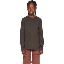 Rick Owens Big Kids Gray Concordians Level Long Sleeve T-Shirt |  | Teen Boys Sweatshirts - 預設 - 查看 1