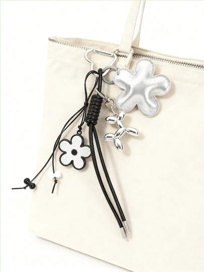 1 قطعة سلسلة مفاتيح من الجلد الفاخر بتصميم زهرة عباد الشمس - قلادة مضفرة بشكل أنيق على شكل زهرة وقلب، هدية عصرية متعددة الوظائف لأعياد الميلاد وحفلات التخرج وعيد المعلم أو أعياد الزواج، تصميم صيفي جديد، اكسسوارات التخرج، اكسسوارات الموضة، حرفية راقية، مناسبة لاكسسوارات الحقائب، اكسسوارات سيارة المرأة، سلاسل مفاتيح السيارة (DIY مفكوكة) شارم الحقيبة اكسسوارات السيارة هدايا الأخت الصديقة