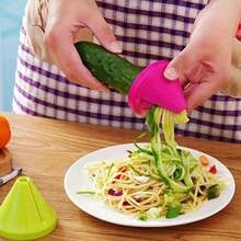 1pc/2pcs Multi-Functional Vegetable Peeler & Grater - Creative Cone-Shaped Design,Plastic, Ergonomic, Durable - For Thin Strips, Carrots, Cucumbers & More