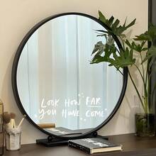 38x15.3cm "See How Far You've Come" Motivational Quote Wall Decal Sticker, Suitable For Mirror, Glass, Minimalist Text Sticker - White - View 2