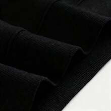 1pc Mens Established 1994 Vintage Graphic Hoodie Regular Fit Drawstring Hooded Sweatshirt Midweight Slightly Stretchy  Comfortable Fleece  Lined Casual Streetwear For Autumn  Winter Everyday Wear - 黑色 - 查看 9