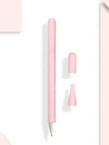 Apple Pencil Gen 2 Cartoon Dual Cap Stylus Case, Protective Cover Sleeve Anti-Fall, Waterproof, Dirt-Resistant, Touchscreen Pen Holder