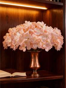 1支/15支仿真绣球花，带茎假花头，适用于家居装饰、房间装饰、婚礼装饰、卧室装饰、情人节、母亲节、花瓶填充、婚礼餐桌摆饰、卧室用品、餐桌摆饰、闺蜜礼物、家居装饰、卧室配件、新娘捧花、房间装饰、家居装饰、花束、春季装饰、妈妈礼物、闺蜜礼物、生日礼物 - 粉色 - 查看 7