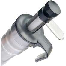 Juego de pistola de decoración de glaseado, kit de decoración de pasteles de acero inoxidable, herramienta de tubería de glaseado de crema de mantequilla, 6 boquillas de glaseado para pastelillos(default) - Tipo 1 - Ver 5