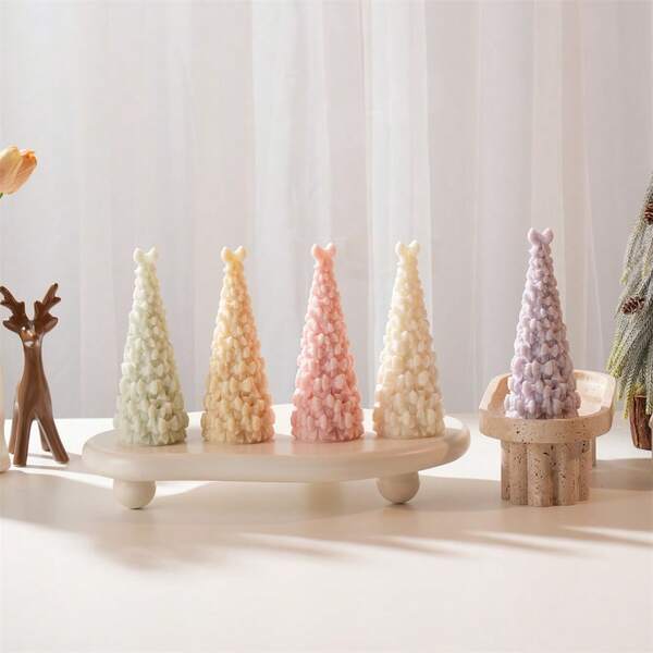 قالب سيليكون على شكل عقدة الفراشة لصنع شموع الصويا، ديكور منزلي هدايا DIY