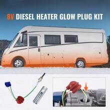 Kit de bujías incandescentes para calentador diésel y herramienta de montaje de extracción para calentador de 2KW-8KW - 2 kW - 8 kW - Ver 2