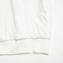 Adidas Unisex Half-Zip Pullover Sweatshirt, Couple Style IA1991 - White - View 4