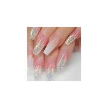 Bling Press On Nails Long Gradient Fake Nails Tips Full Cover False Coffin Nails For Women And FFgirls 24PCS{Inchcolor_nameinch:InchNails-08inch} - 指甲-08 - 查看 1