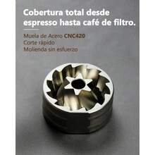 Molinillo De Cafe Manual Portátil Coffee De Acero Inoxidable - por defecto - Ver 2