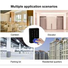 这款 125KHz RFID ID 卡钥匙扣采用感应技术，支持写入，适用于门锁和门禁系统。 - 彩色 - 查看 13