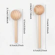 5pcs Pine Wood Round Beads, Pine Wood Loose Beads, Pine Wood Ball Beads, Pine Wood Steam Rods And Essential Oil Diffuser