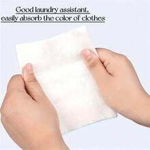 Color Catch Laundry Sheets, Prevent Color Bleeding, Maintain Clothes Original Color, Suitable For Washing Machines, Suitable For Clothes And Bedding, Dye Catch Paper For Mixed Loads, Anti-Color Transfer Sheets, For Home Cleaning And Commercial Laundry, Laundry Color Catcher, Clothes Cleaning Sheets, Drying Agent Sheets, Laundry Accessories, Laundry Mats, Fabric Care, Mixed Load Washing, Anti-Fade Protection, Color Catch Sheets, Long-Lasting Protection, Washable Color Protection - 100 chiếc - Xem 5