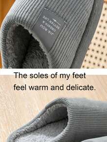 Pantuflas cálidas para hombres para uso en interiores en otoño e invierno, antideslizantes, resistentes al desgaste, pantuflas esponjosas para hombre en invierno [corre un tamaño pequeño], zapatillas de casa con suela gruesa y cálida para hombres y mujeres, pantuflas con forro de felpa adecuadas para otoño/invierno