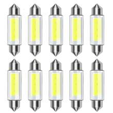 S&D 10 piezas Bombilla LED Canbus C5W C10W 31mm 36mm 39mm 41mm, LED de festón para luz interior de automóvil, luz de techo, lectura y matrícula 12V - 41mm - Ver 7