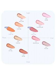 Rom&nd Romand BETTER THAN CHEEK W01 ODI MILK, Blends Into Skin With A Matte Finish, Velvety Cream Powder, Gradient Shading Effect, Warm-Toned To Brighten Complexion, Oil-Control Formula Suitable For Dry Skin, 5-Second Quick Radiance Boost, Brightens Eye Area, Gradient Embossed Packaging, Includes Color Intensity Guide, Korean Makeup - SỮA ODI W01 - Xem 6