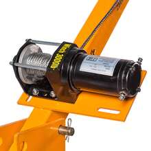 Cabrestante Eléctrico De 3000 Libras 12 V Cable De Acero Para Atv Utv, Remolque, Cabrestante Todoterreno - Negro - Ver 5