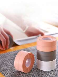 1 Roll Waterproof Bathroom Caulk Tape, Self-Adhesive Mildew-Resistant Sealing Tape For Bathroom, Kitchen, Toilet Crevices, Waterproof And Moisture-Proof