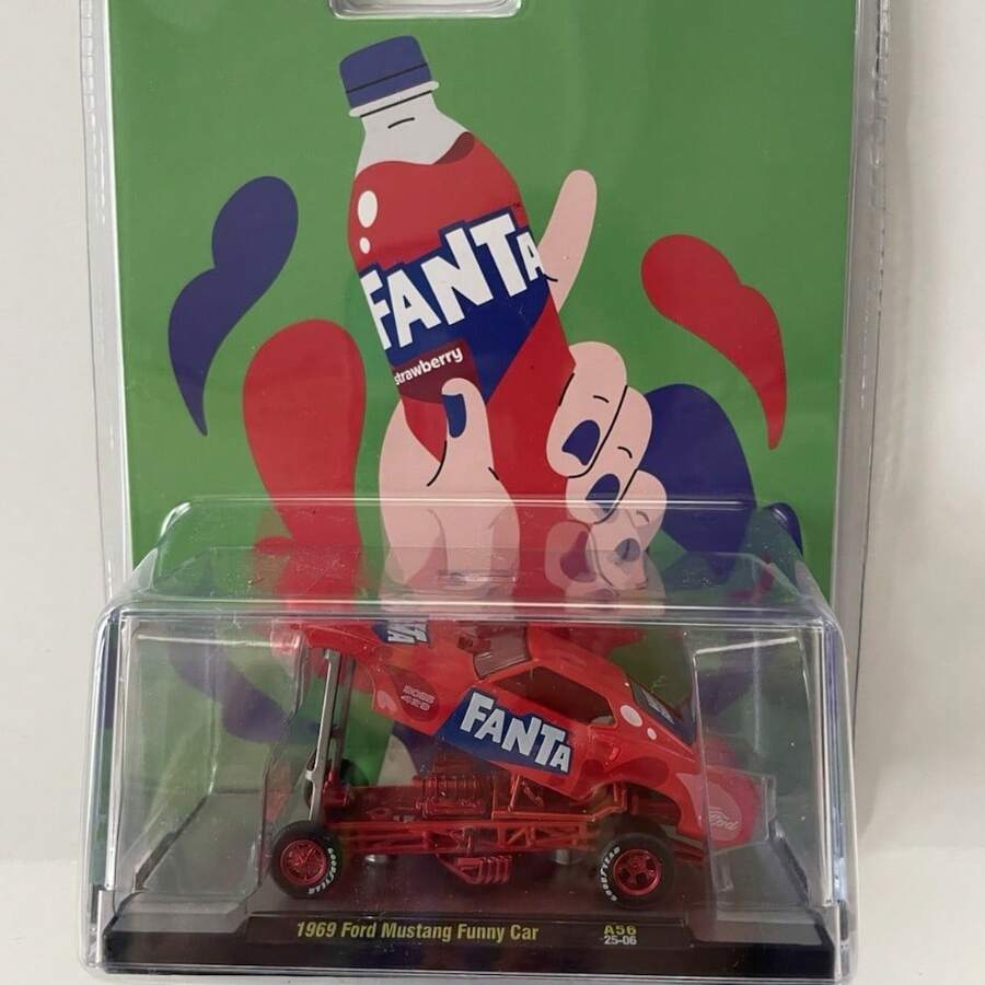 M2 MACHINES CHASE 1969 MUSTANG FUNNY CAR CHASE 1:64 - Default - View 1