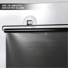 1片易于安装的遮光窗帘，配有吸盘，无需钻孔，适用于厨房、浴室、卧室和走廊的遮光。