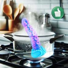 SilexD 8.5 inch Realistic Silicone Dual Density Girthy Dildo With Suction Cup with Balls main image 0
