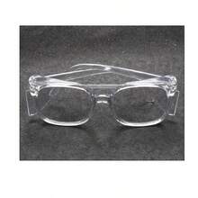 1pc Premium Ultra-Clear Fashion Glasses - Ergonomic Windproof & Blue Light Filtering Eyewear, Luxury Eye Protection For Daily, Outdoor & Digital Screen Use - White - View 7