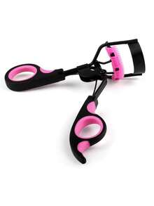 1 Stück Wimpernzange mit Kamm, Edelstahl rutschfester Griff Wimpernformer, Make-up-Werkzeug mit integriertem Kamm, geeignet für Frauen und Mädchen, günstig, Strumpfhalter, Make-up, Make-up-Utensilien, günstige Sachen, Geschenke, Geschenke für Frauen, Weihnachtsgeschenke