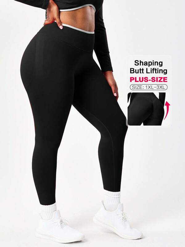 TNTOR Pantalones de yoga de talle alto con control de abdomen para mujer de talla grande de TNTOR, mallas para hacer sentadillas a prueba de sudor con bolsillos, que absorben la humedad, levantan el trasero y son de compresión para hacer ejercicio, T5901B