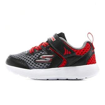 Skechers Zapatos antideslizantes y resistentes al desgaste con velcro para niños pequeños unisex