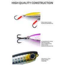 3.5克水面系钩路亚套装，新款漂浮铅笔型路亚，适用于白斑狗鱼、鲶鱼及其他鱼类 - 彩色 - 查看 2