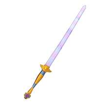 新款鲁米四虎剑，树脂可拆卸设计中国剑，角色扮演道具剑，塑料剑装饰品，完美礼物，生日礼物